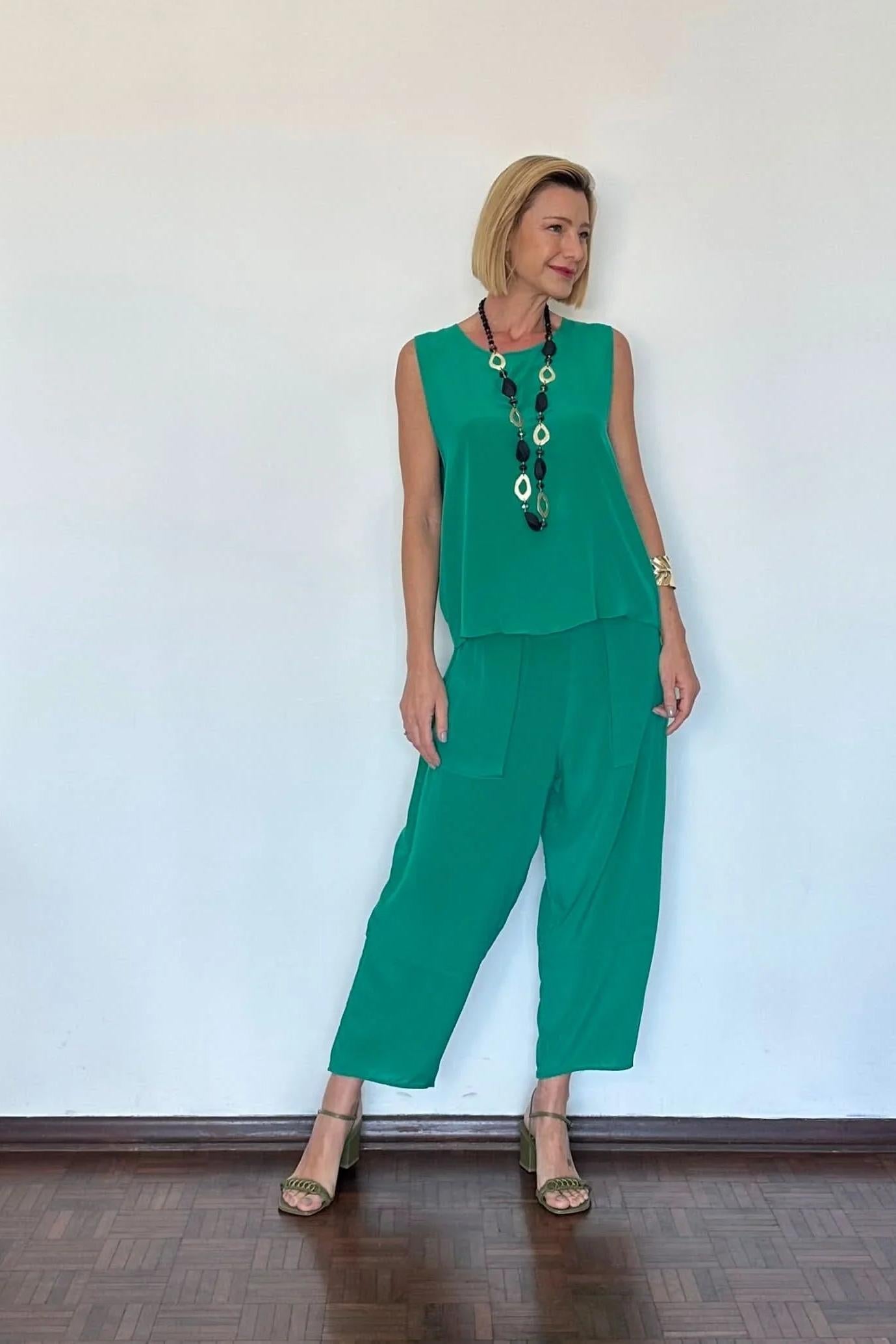 Conjunto Laguna em Seda Pura