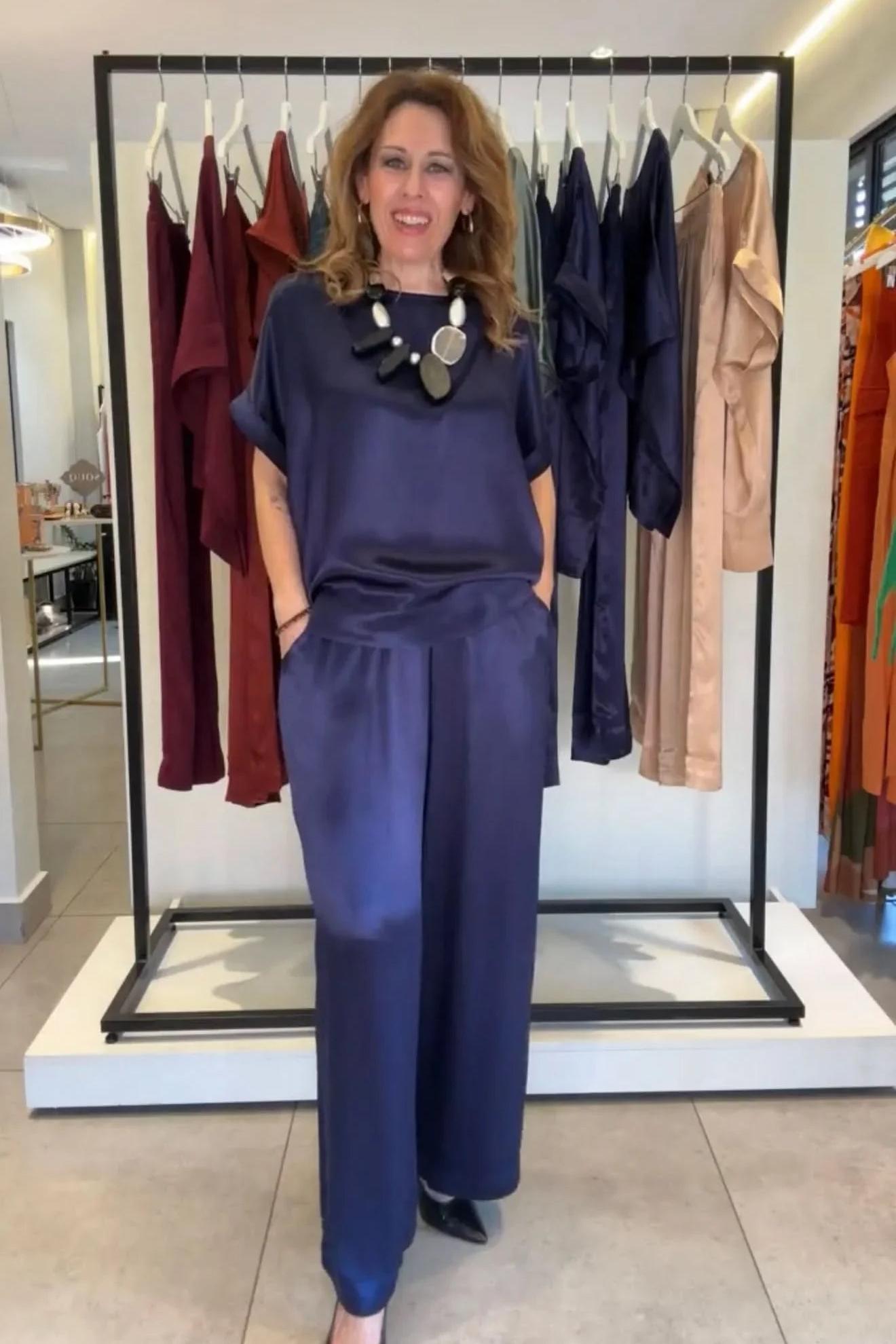 Conjunto Viscose Acetinado