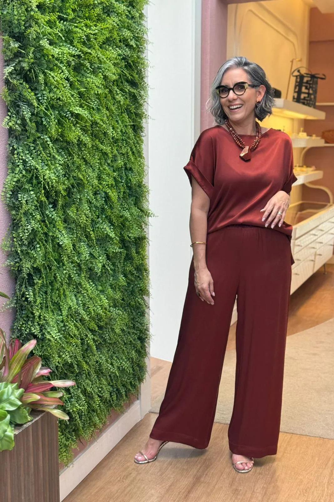 Conjunto Viscose Acetinado