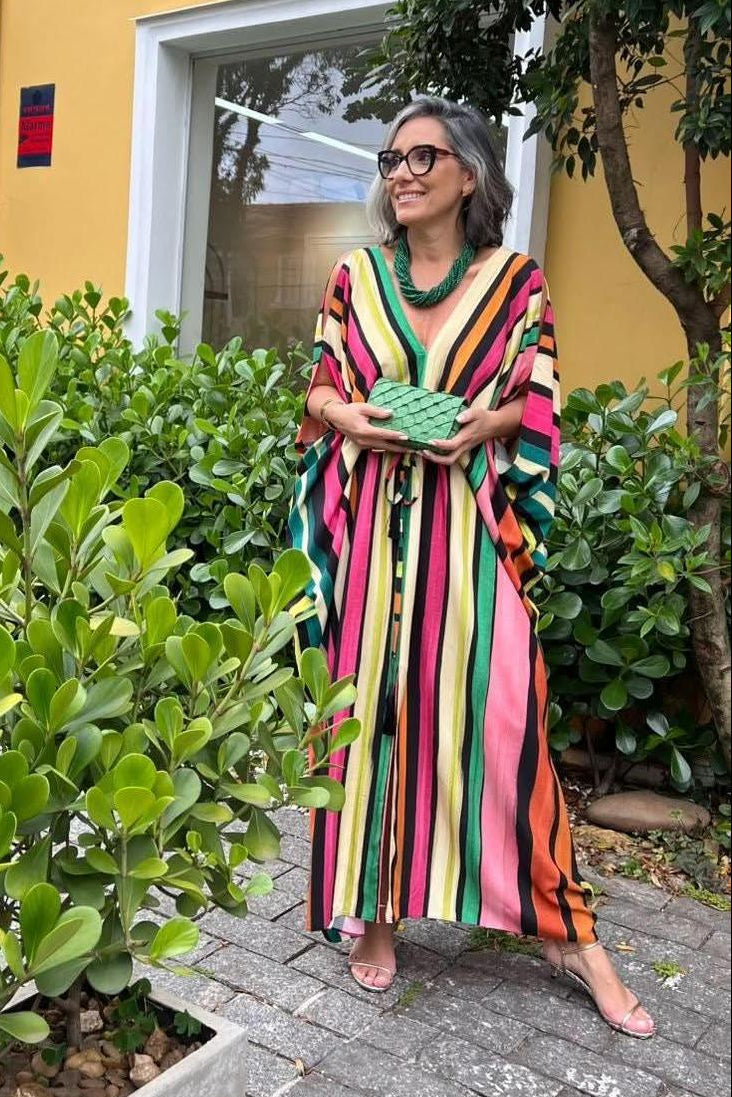 Kaftan Color Stripes Ezildinha