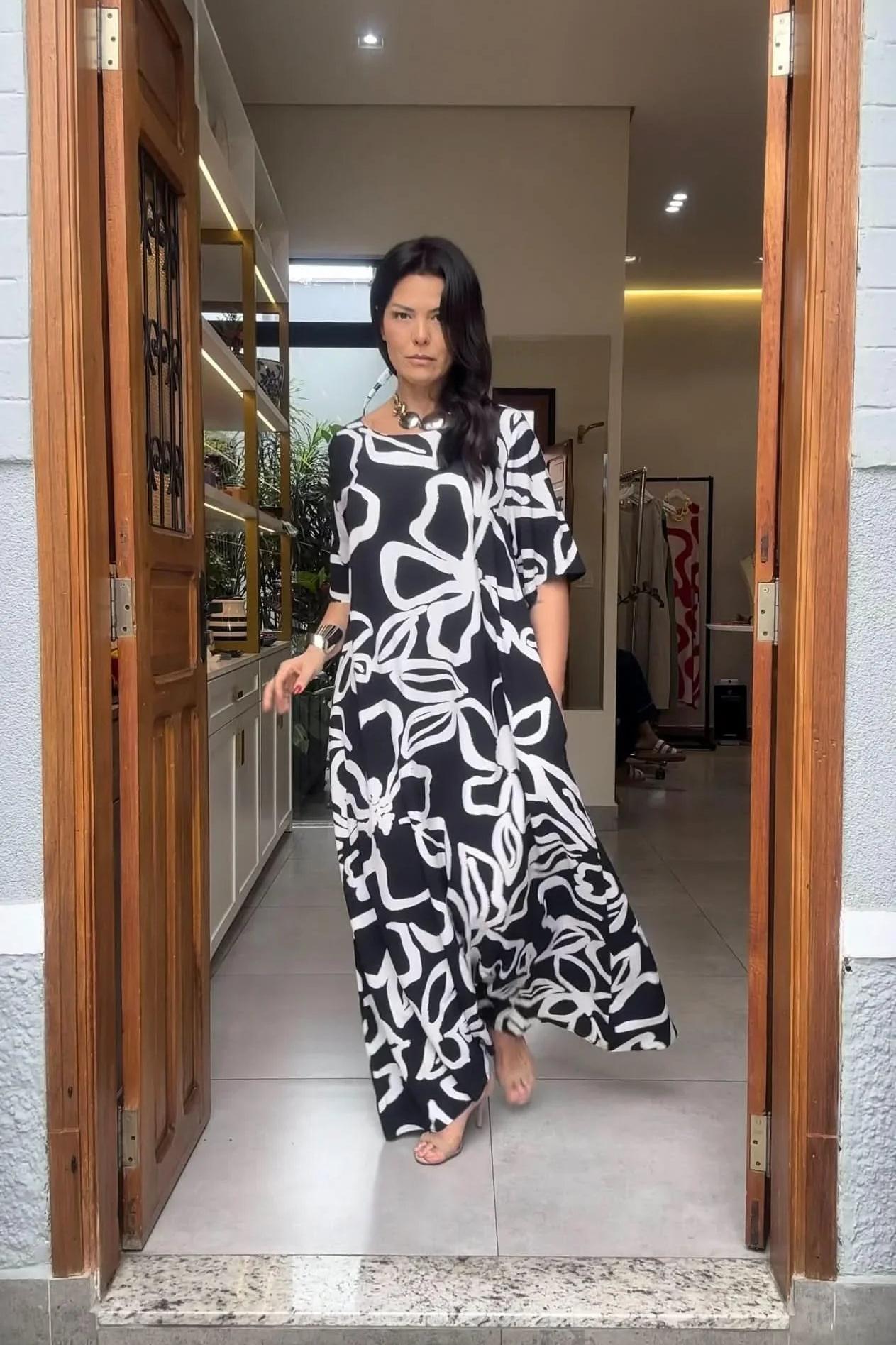 Vestido Bromélia Ezildinha