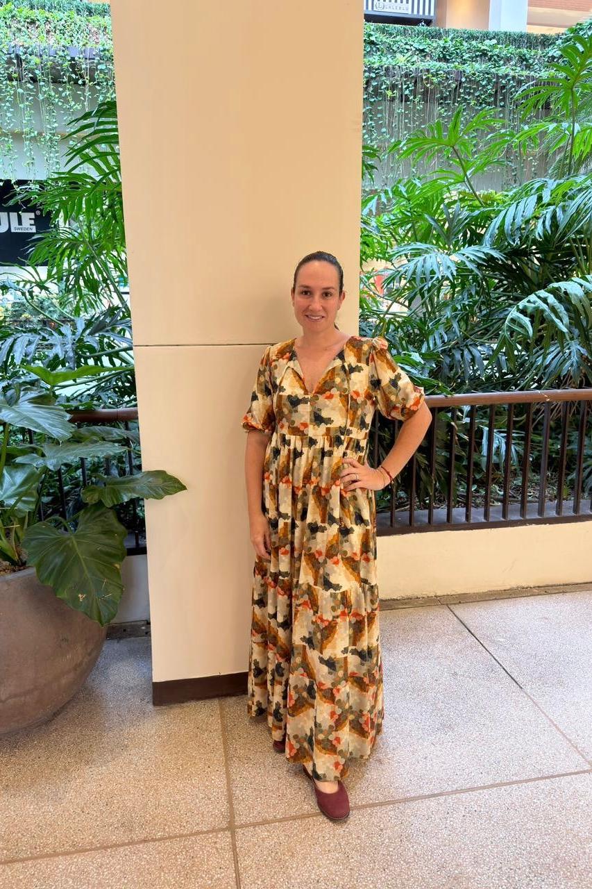 Vestido Camila Estampa Carmel