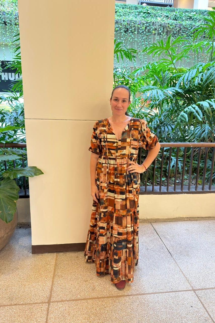 Vestido Camila Estampa Detroit