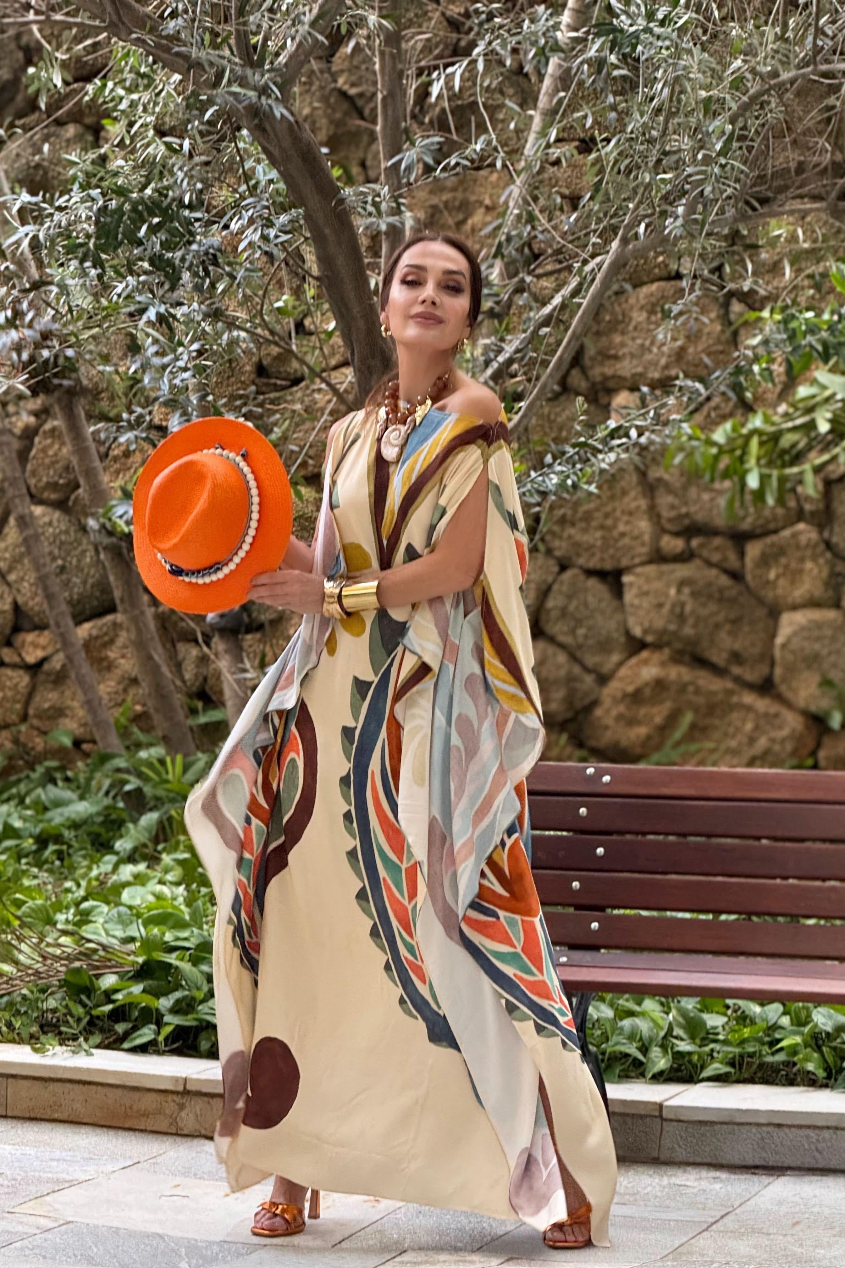 Vestido Kaftan Savannah