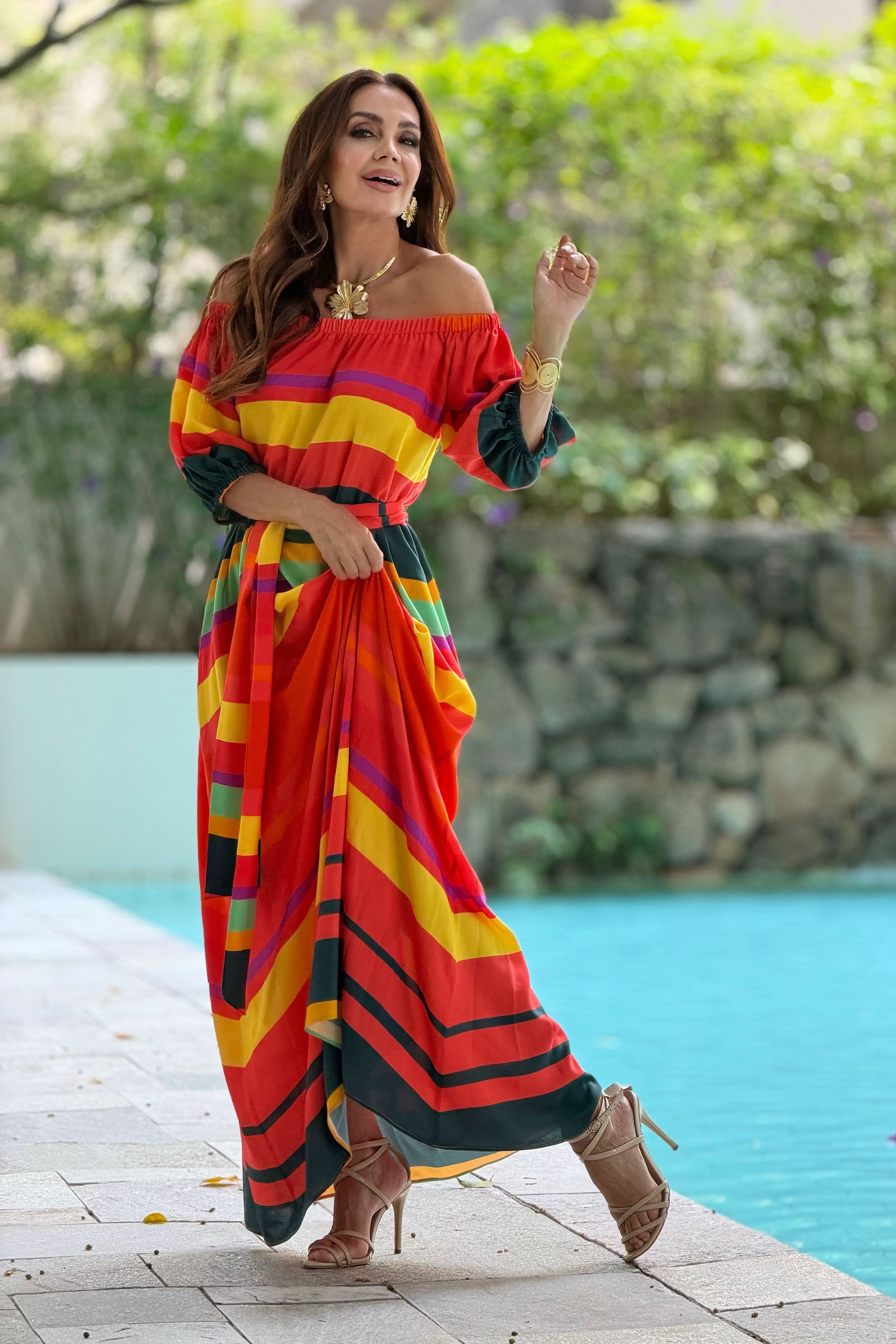 Vestido Ciganinha Cozumel