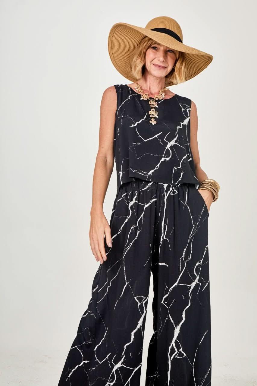 Conjunto Carrara Nero P&B Ezildinha