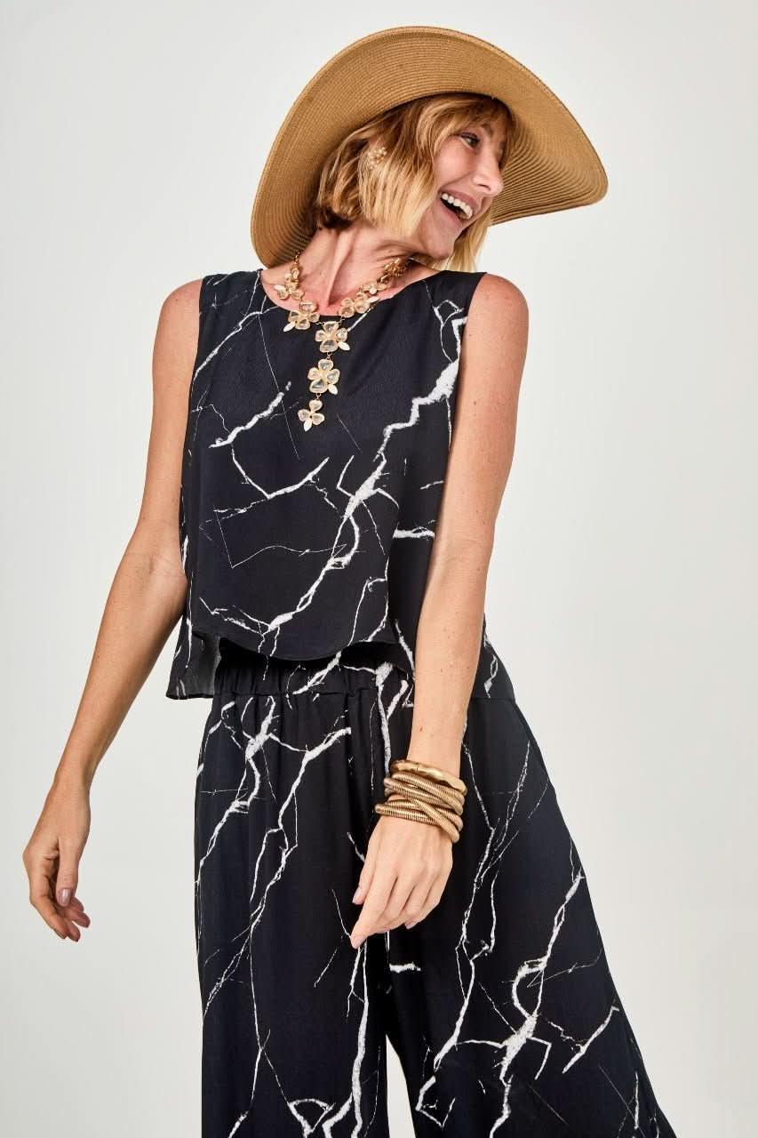 Conjunto Carrara Nero P&B Ezildinha