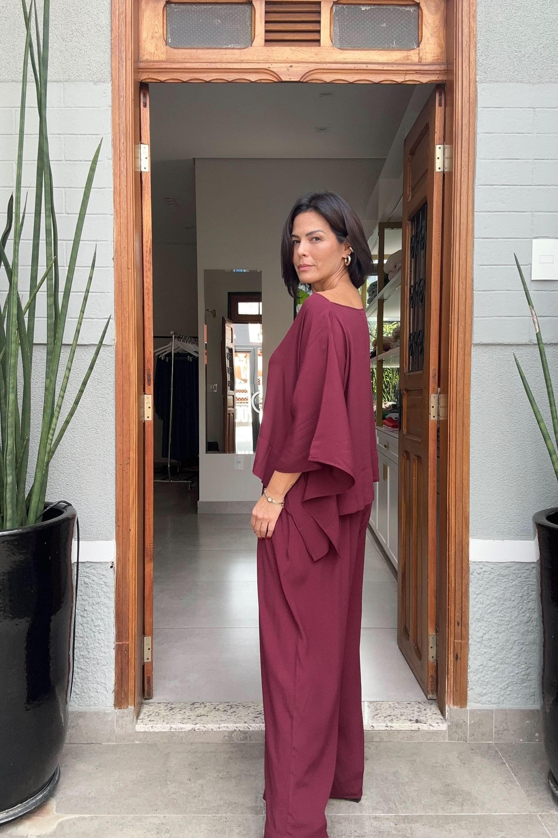 Conjunto Kimono Viscose