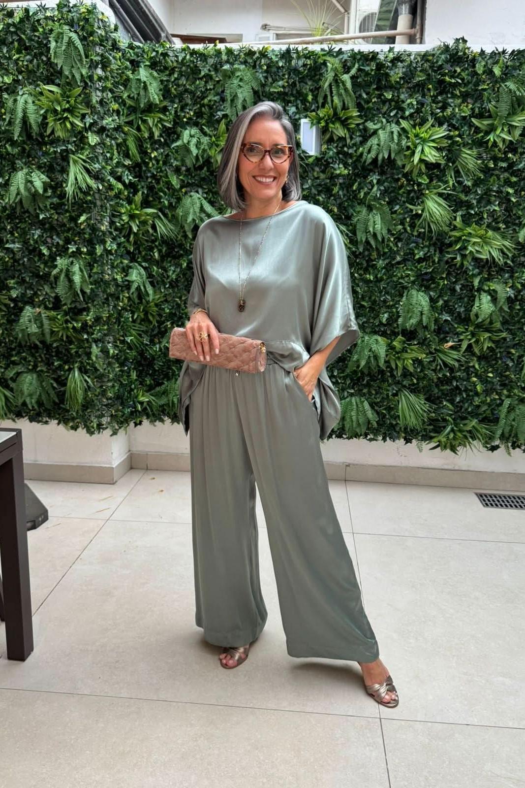 Conjunto Kimono Viscose Acetinado