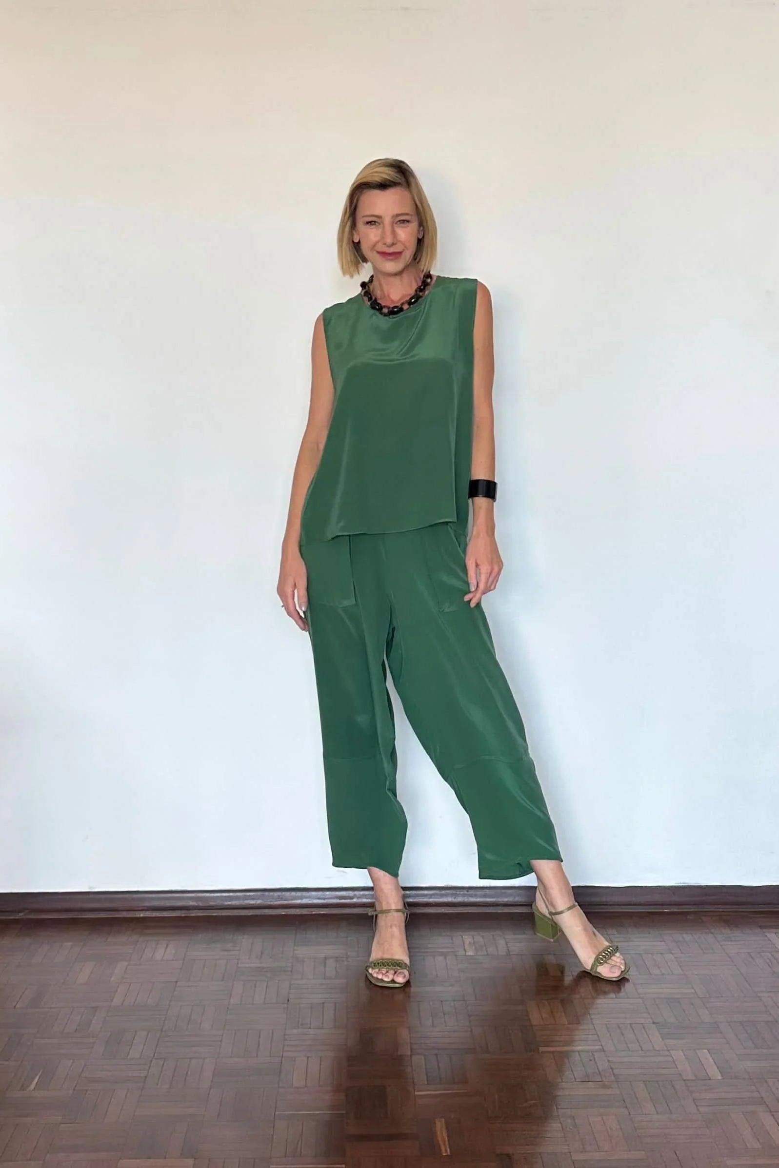 Conjunto Laguna em Seda Pura