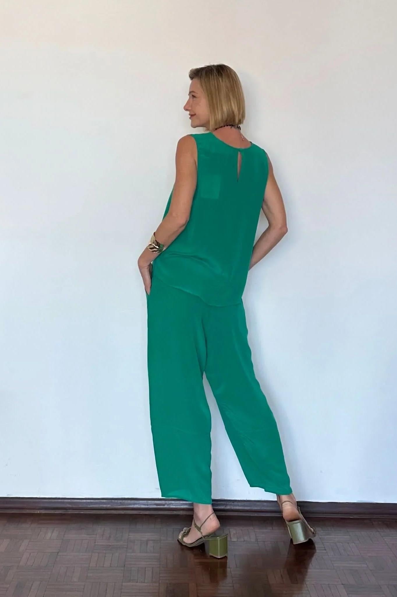 Conjunto Laguna em Seda Pura