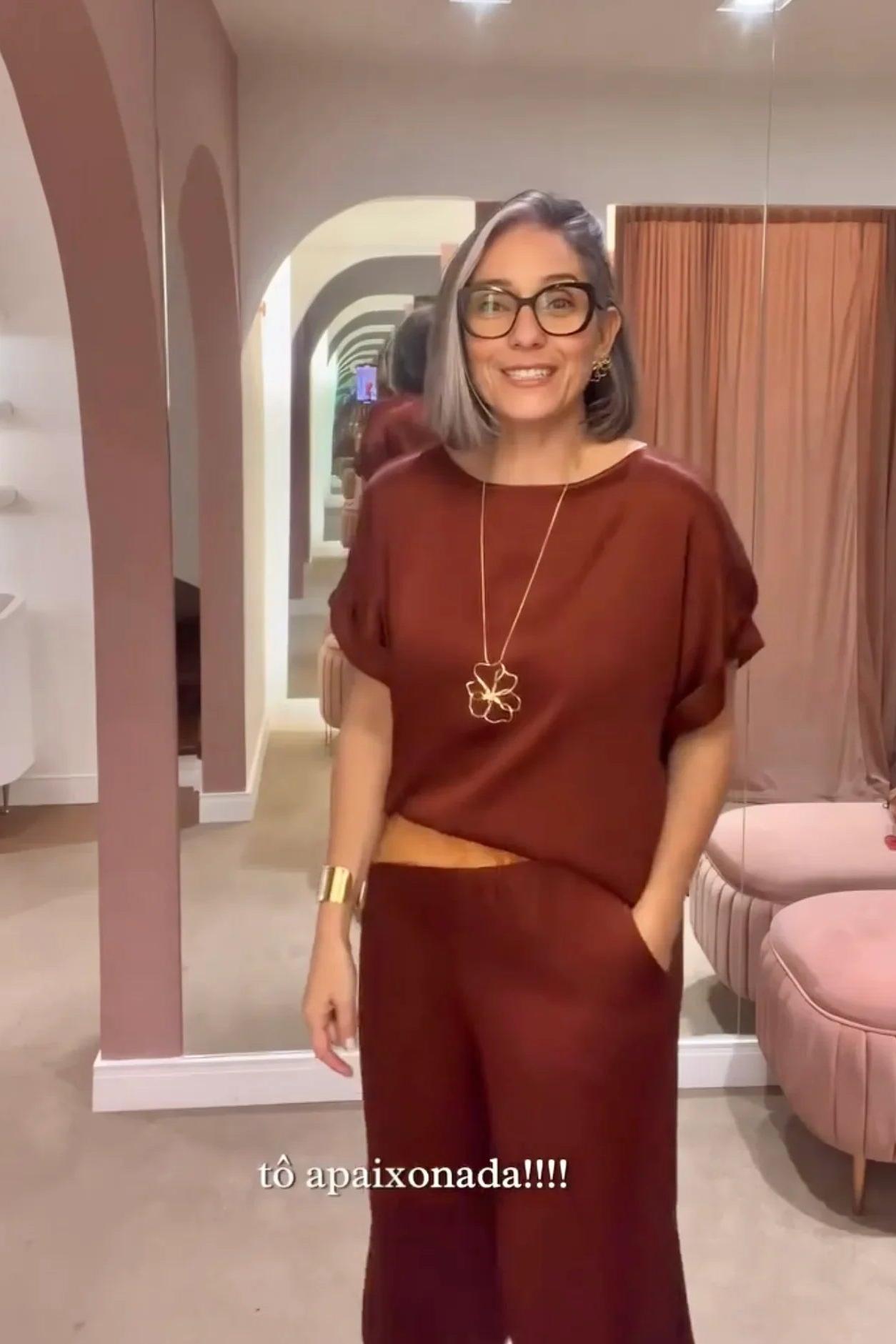 Conjunto Viscose Acetinado