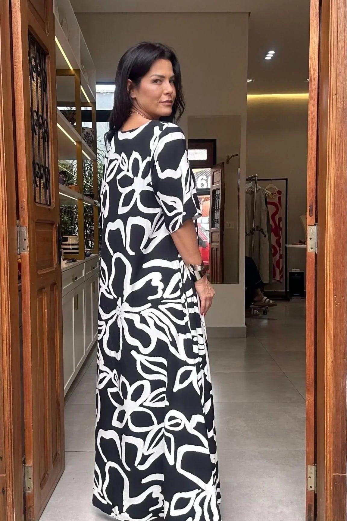 Vestido Bromélia Ezildinha