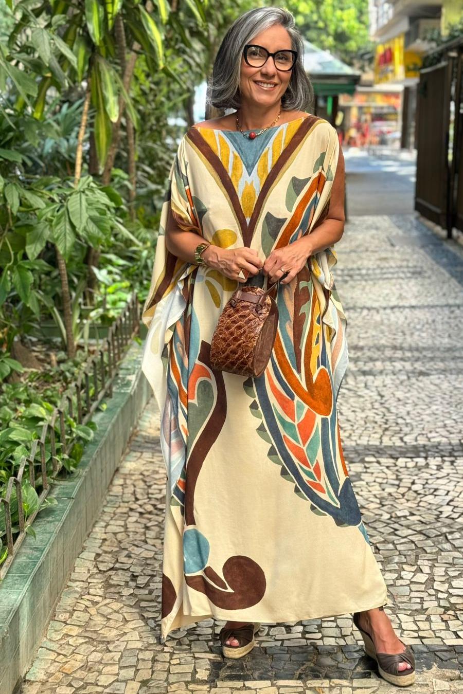 Vestido Kaftan Savannah