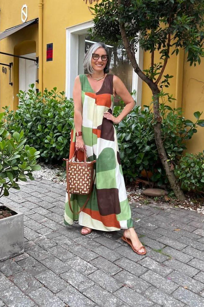 Vestido Pregas Stones