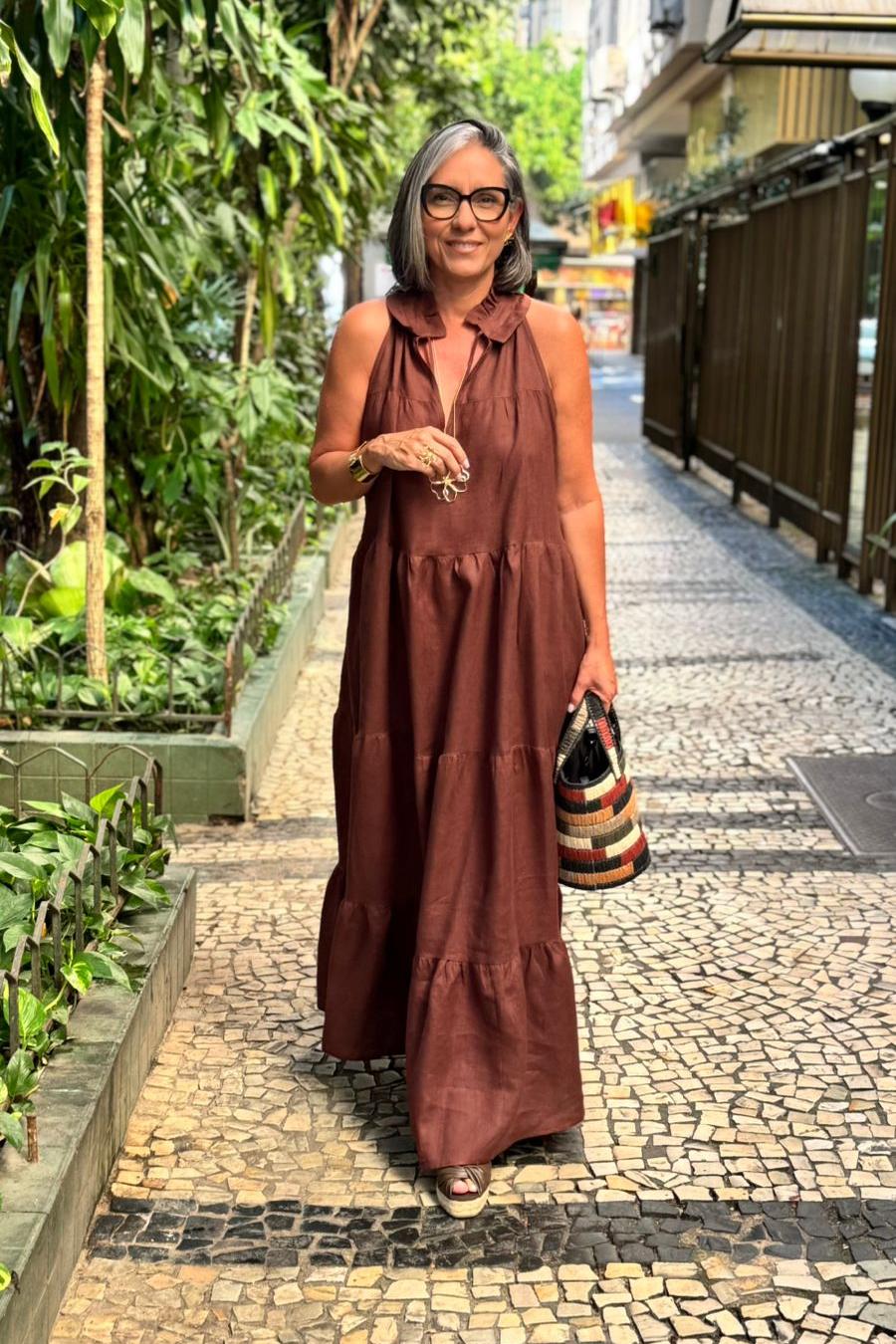 Vestido Santa Fé em Linho