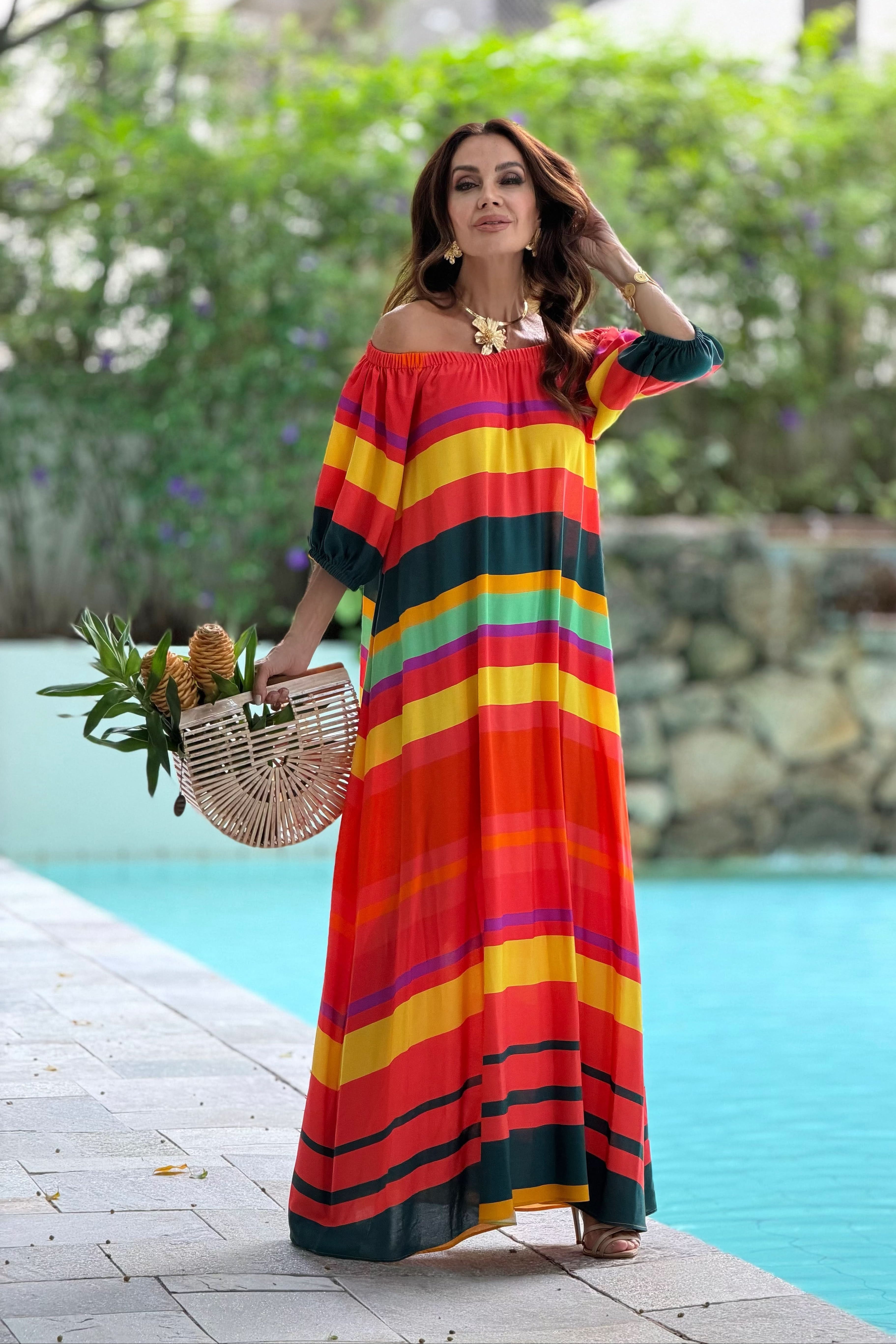 Vestido Ciganinha Cozumel